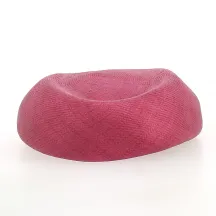 Fuchsia ceremonial tambourine - France - Reference: 22663 | Chapellerie Traclet