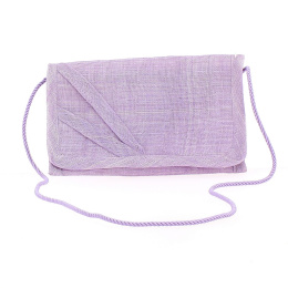 Pochette de cérémonie parme - Chapellerie Traclet  - France