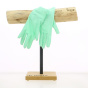 Gants en lycra brillant - Chapellerie Traclet - France vert