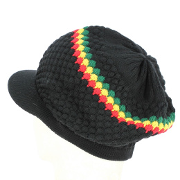 Bonnet Bob Marley Reggae - Chapellerie TRACLET