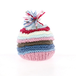 Bonnet Fille rayures - Traclet