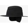 LTM5 AIRFLO® Ear Flap Hat Black UPF 50+ - Tilley Reference: 22710| Chapellerie Traclet