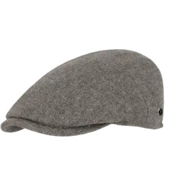 Casquette Plate Matteo Laine Grise - FLECHET