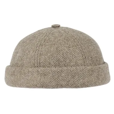 Docker Beanie Cooper Chevron Camel - Traclet Reference: 22730| Chapellerie Traclet