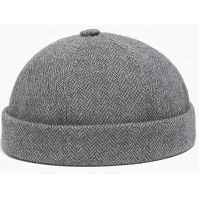 Bonnet Docker Cooper Chevron Gris - Traclet