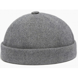 Docker Beanie Cooper Chevron Grey - Traclet