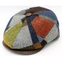 Dijon 8-Panel Patchwork Wool Cap - Traclet