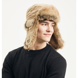 Chapka Sasha Fausse Fourrure Beige - Herman
