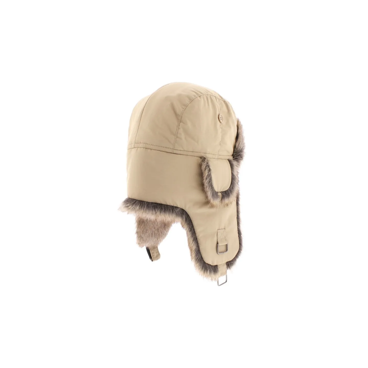 Chapka Sasha Fausse Fourrure Beige - Herman  Reference : 22744| Chapellerie Traclet