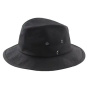 Giovanni Black Oiled Cotton Hat - Fléchet