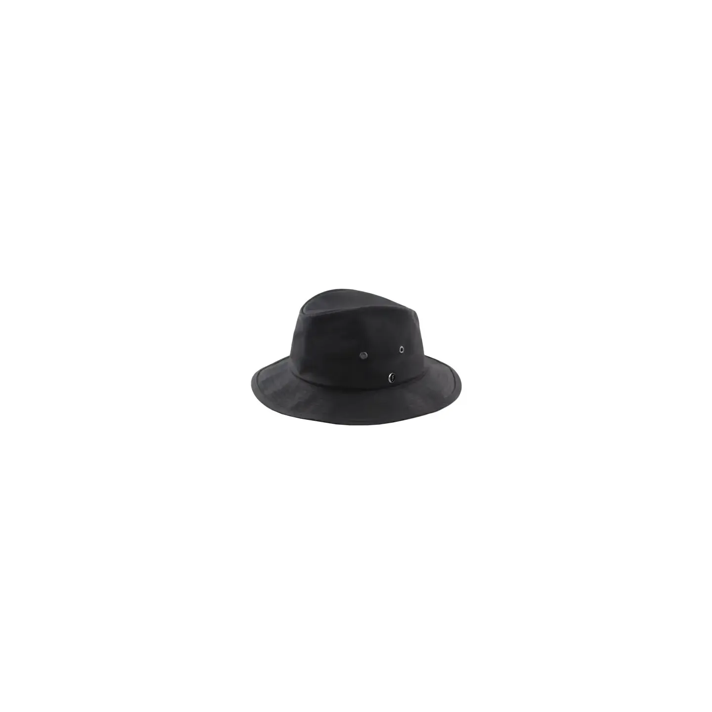 Giovanni Black Oiled Cotton Hat - Fléchet Reference: 22745| Chapellerie Traclet