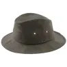 Giovanni Oiled Cotton Hat Khaki - Fléchet Reference: 22747| Chapellerie Traclet