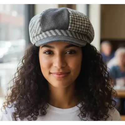Casquette Gavroche Azzurra Patchwork - Fléchet