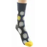 Chaussettes Femme Graphiques Laine Made in France - Berthe Reference : 22756| Chapellerie Traclet