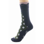 Women's Losanges Wool Socks Made in France - Berthe