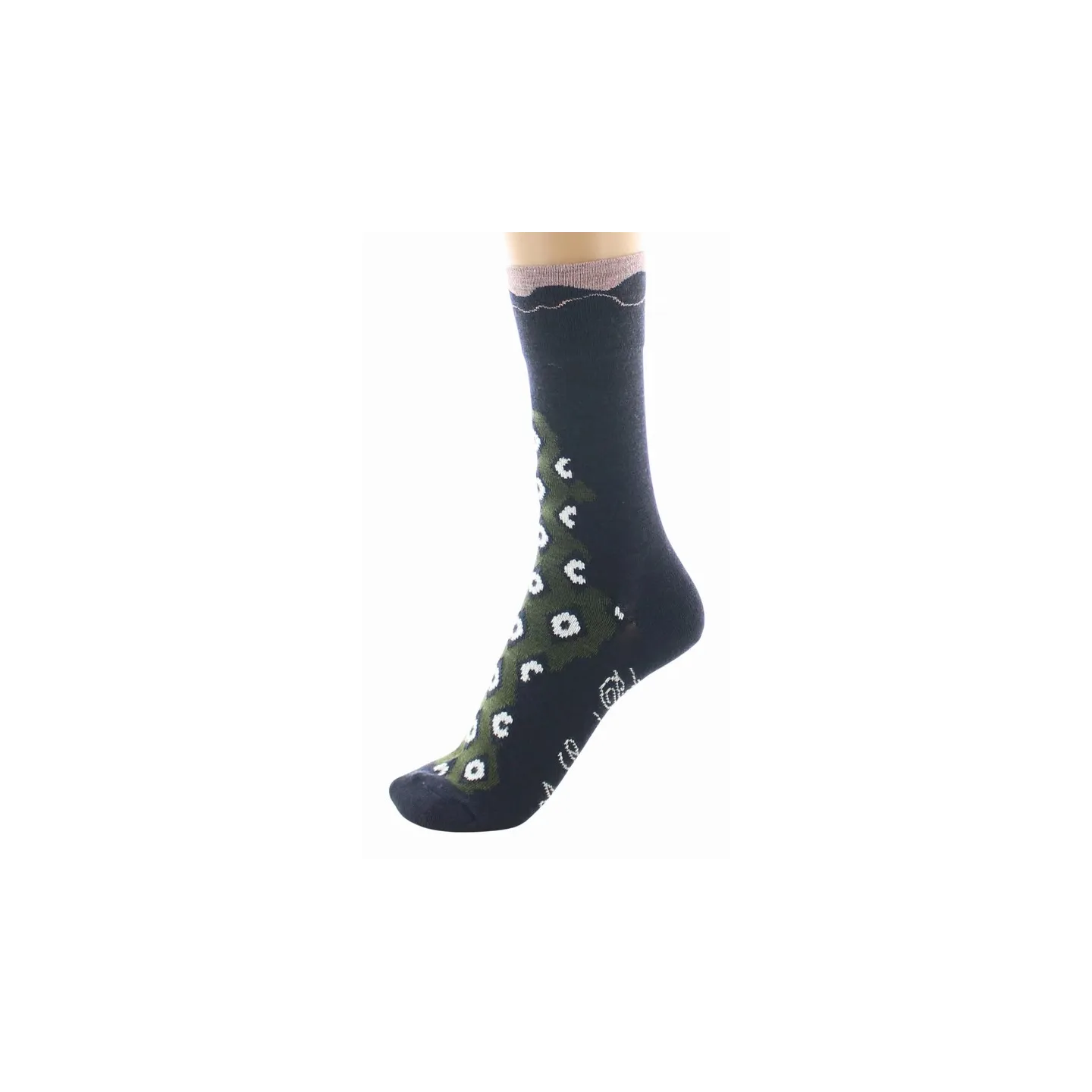 Chaussettes Femme Losanges Laine Made in France - Berthe Reference : 22757| Chapellerie Traclet