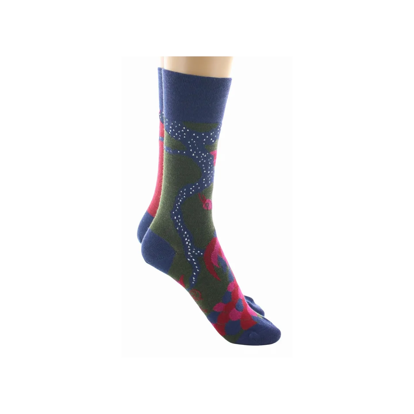 Chaussettes Femme Le Paon Laine Made in France - Berthe Reference : 22758| Chapellerie Traclet