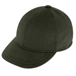 Nova Ear Flap Olive Baseball Cap - Traclet