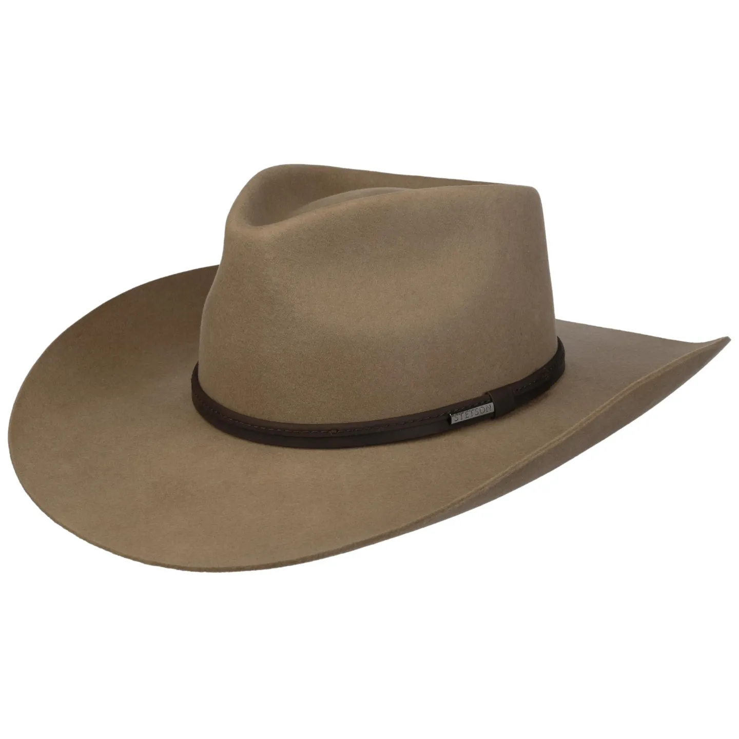 Monterey Western Hat Felt & Cashmere Beige - Stetson Reference: 22764| Chapellerie Traclet