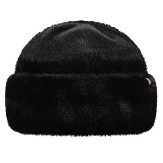 Black Faux Fur Cherrybush Beanie - Barts