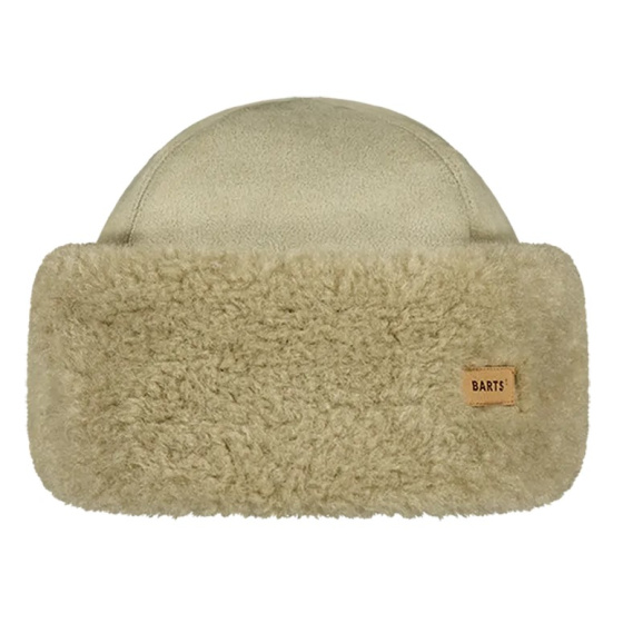 Kegalle Faux Fur & Pale Army Skin Beanie - Barts Kegalle Faux Fur & Pale Army Skin Beanie - Barts