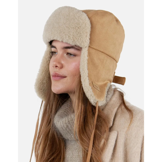 Kegalle Bomber Sand Faux Skin Chapka - BARTS Kegalle Bomber Sand Faux Skin Chapka - BARTS