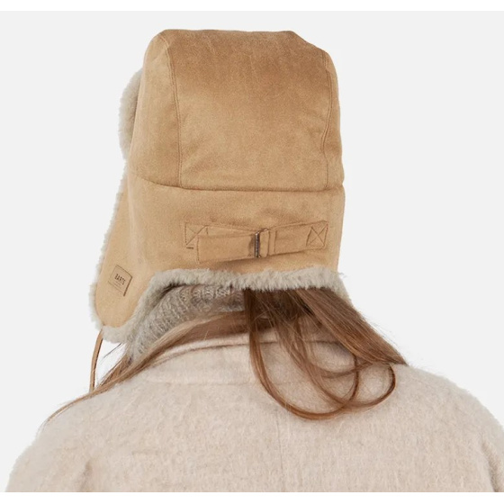 Kegalle Bomber Sand Faux Skin Chapka - BARTS Kegalle Bomber Sand Faux Skin Chapka - BARTS