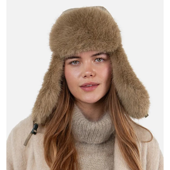 Hawka Bomber Light Brown Chapka - Barts Hawka Bomber Light Brown Chapka - Barts