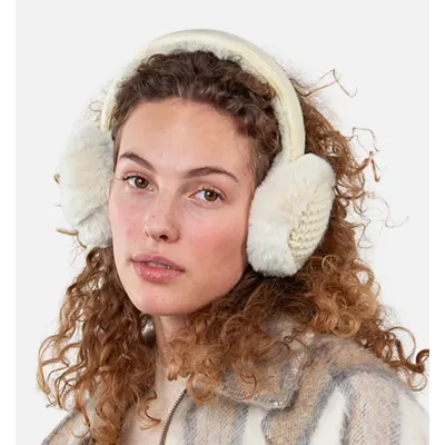 Cache-Oreilles Bigwit Fausse Fourrure Crème - Barts