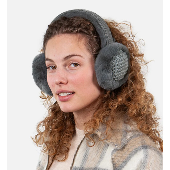 Cache-Oreilles Bigwit Fausse Fourrure Gris - Barts Cache-Oreilles Bigwit Fausse Fourrure Gris - Barts
