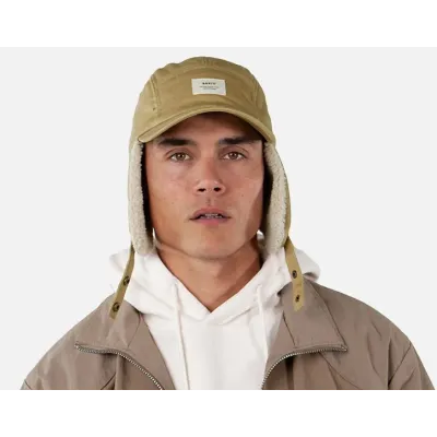 Casquette Hafnar Cache-Oreilles Fausse Fourrure Sand - Barts