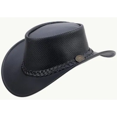 Vegan Couta Airy Black Polyester Hat - Scippis ref 22806 Traclet hat shop