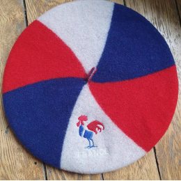 Trio Victoire Beret Embroidered French Rooster - Le Béret Français