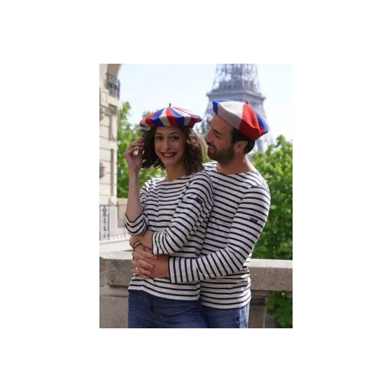 Béret Trio Victoire Brodé Coq Français - Le Béret Français