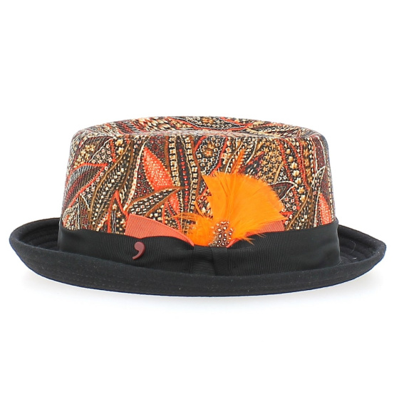 Chapeau Porkpie Piémont Patchwork - Traclet