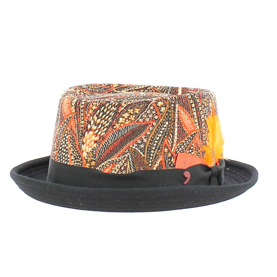 Piedmont Patchwork Porkpie Hat - Traclet
