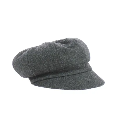 Casquette Gavroche Esma Sympatex Laine Anthracite - Traclet