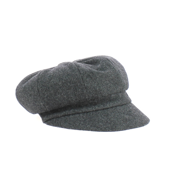 Casquette Gavroche Esma Sympatex Laine Anthracite - Traclet