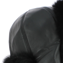 Chapka / Toque Verona Cuir & Renard - Traclet