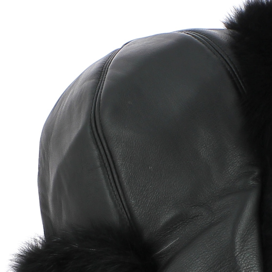 Chapka / Toque Verona Cuir & Renard - Traclet