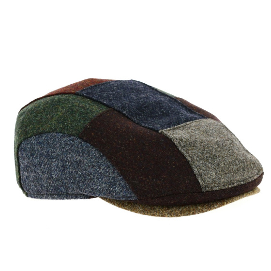 Casquette Baxter Patchwork Cache-Oreille Laine vierge - Göttmann