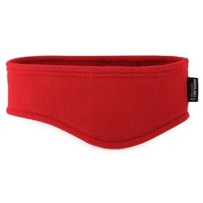 Bandeau Bison Enfant Polaire Rouge - Pipolaki