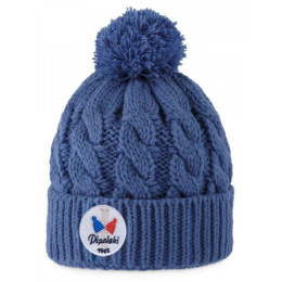 Bonnet Pompon Enfant Alpina Bleu Nuit - Pipolaki