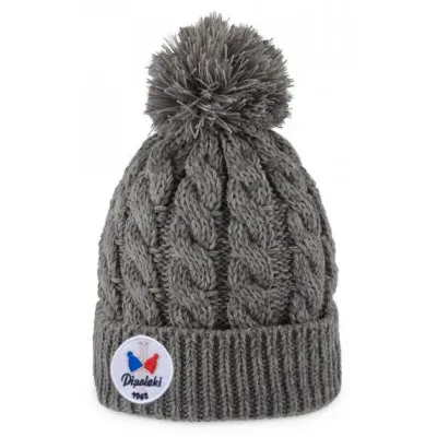 Bonnet à Pompon Gstaad Reglisse - Pipolaki