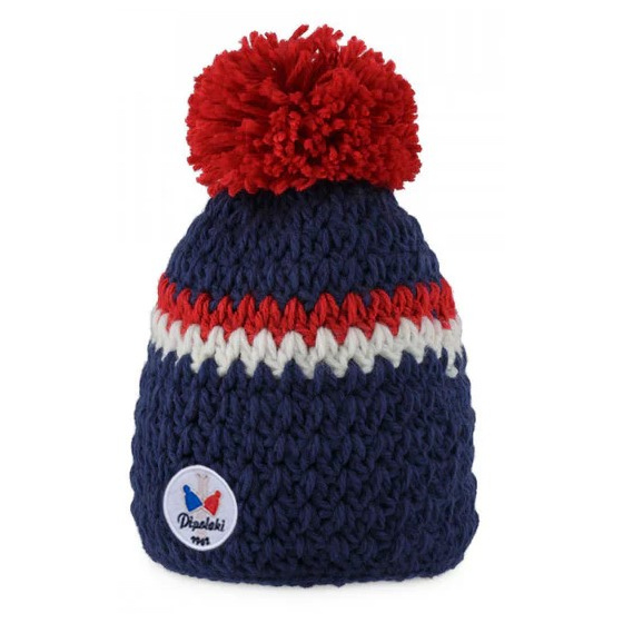 Pom Pom Beanie Anchorage Navy - Pipolaki