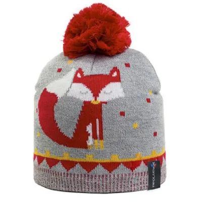 Bonnet Pompon Enfant Cirta Renard - Pipolaki