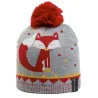 Children's Pom-Pom Beanie Cirta Fox - Pipolaki Reference: 22882 | Chapellerie Traclet