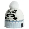 Bonnet Pompon Enfant Cirta Panda - Pipolaki