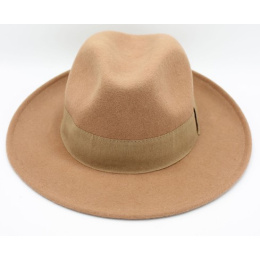 copy of Fedora Hat San Salvo Wool Felt Beige - Traclet