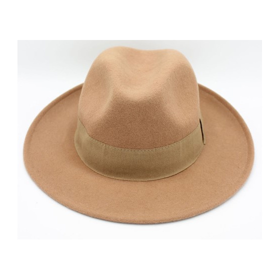 copy of Fedora Hat San Salvo Wool Felt Beige - Traclet